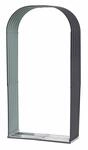 Floraworld Holzunterstand Rundbogen 103 cm x 43 cm x 200 cm