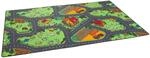 Snapstyle Kinder Spiel Teppich Bauernhof Bunt 100x200cm