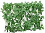 vidaXL Rankgitter mit K&uuml;nstlichem Efeu 5 Stk Erweiterbar 180x30 cm 366589