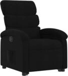 vidaXL Relaxsessel mit Aufstehhilfe Schwarz Stoff Modell 11
