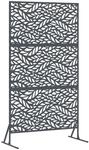 vidaXL Sichtschutz Anthrazit 100 x 50 x 180 cm Stahl 868558