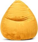 Sitting Point Sitzsack BeanBag Softy 300, Senf