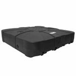 vidaXL Basis f&uuml;r Freischwinger-Sonnenschirm Schwarz 86 x 86 x 19 cm 42006932