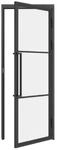 inova Loft Glast&uuml;r 830 x 2115 mm DIN Rechts Komplettset mit Beschlag Griffstange und