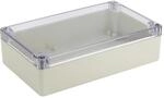 Blanko Modulgeh&auml;use IP 65 Transparenter Deckel 200 x 120 x 56 mm