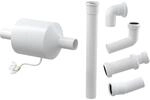 Alcadrain P128 Ventilator f&uuml;r Vorwandinstallationssystem mit