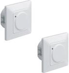 Oktaplex Unterputz Bewegungsmelder 2er Set 180&deg; Sensor 5-15m Wei&szlig;