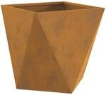 vidaXL Pflanzk&uuml;bel Rostig 40 x 40 x 40 cm Wetterfeststahl 883834