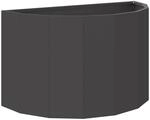 vidaXL Pflanzk&uuml;bel Schwarz 60 x 30 x 35 cm Stahl 883696