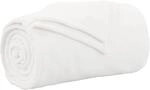 vidaXL &Uuml;berwurfdecke Wei&szlig; 240 x 270 cm Fleece 42016784