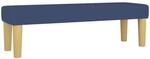 vidaXL Sitzbank Blau 100x30x30 cm Stoff 346658