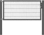 Einzeltor Flexo Plus 200 cm x 100 cm Pfosten 100 cm x 100 cm Anthrazit