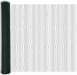 vidaXL Hexagonzaun Gr&uuml;n 1 x 50 m PVC 42005421