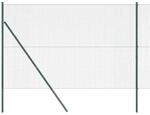 vidaXL Zaunpfosten Gr&uuml;n 10 x 1,6 m 12 x 12 mm Maschenweite 3351706