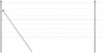 vidaXL Zaunpfosten Galvanisiert 25 x 0,8 m Stahl 3351336
