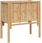 vidaXL Hochbeet Braun 70 x 35 x 70 cm Bambus 4106589