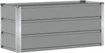 vidaXL Pflanzk&uuml;bel Hellgrau 100 x 40 x 45 cm Stahl 42018132