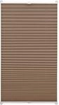 Gardinia EasyFix Plissee mit 2 Bedienschienen 60 cm x 130 cm Taupe