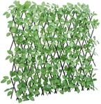 vidaXL Rankgitter mit K&uuml;nstlichem Efeu 5 Stk Erweiterbar 180x65 cm 366587