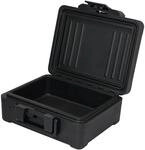 HMF 250424 Feuerfeste Dokumentenbox DIN A4 Ordner Wasserdicht Geldkassette