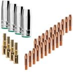 STAHLWERK Verschlei&szlig;teile Set 28-teilig MIG MAG Alu f&uuml;r AK25/MB25...