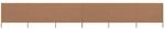 vidaXL 6 Teiliges Windschutzgewebe 800 x 120 cm Taupe 47177