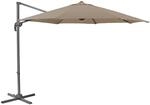 Svita Ampelschirm Sonnenschirm Alu Dreh Schwenk Schirm Garten Terrasse Taupe