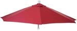 MCW Ersatz-Bezug Sonnenschirm Halbrund Lorca Bordeaux