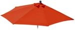 MCW Ersatz-Bezug Sonnenschirm Halbrund Lorca Terracotta