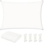 WOLTU Sonnensegel PES 200 g/m&sup2; Polyester 95% UV Schutz Creme 4x5 m