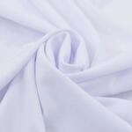 vidaXL 2 St&uuml;ck Stretch-Tischdecken mit Rand Wei&szlig; 180 x 74 cm