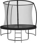 Zero Gravity Trampolin Outdoor 244cm T&Uuml;V GS Smartes Klappnetz mit Leiter