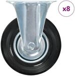 vidaXL 8 Stk Bockrollen 125 mm 277966