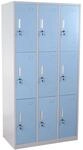 MCW Schlie&szlig;fach Preston T829 Blau 9 F&auml;cher