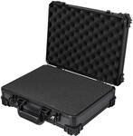 HMF 15502-02 Transportkoffer Rasterschaumstoff Universalkoffer 39 x 29 x 12 cm