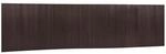 vidaXL Paravent Dunkelbraun Breite 800 cm H&ouml;he 165 cm Bambus 377016