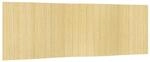 vidaXL Paravent Hell Natur Breite 600 cm H&ouml;he 165 cm Bambus 377007