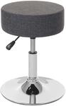 MCW 2er-Set Hocker C22 Textil Grau