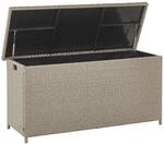 Beliani Truhe MODENA Taupe 46x126x63