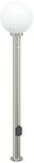 vidaXL Pollerleuchte mit Sensor und Steckdose 120 cm Edelstahl IP44 4006109