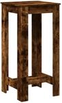 vidaXL Bartisch R&auml;uchereiche 51x50x103,5 cm Holzwerkstoff 854404