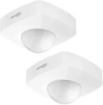 Oktaplex Tim Pr&auml;senzmelder 360&deg; Bewegungsmelder Au&szlig;en 2er Set IP65 PIR...