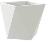 vidaXL Pflanzk&uuml;bel Wei&szlig; 30 x 30 x 30 cm Stahl 883810