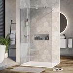 Bernstein Duschabtrennung Walk-In Nano EX101 Klarglas 8mm Ausziehbare