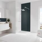 Schulte Duschr&uuml;ckwand DecoDesign 255 cm x 90 cm Anthrazit