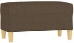 vidaXL Sitzbank Braun 70x35x41 cm Stoff 349370