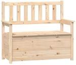 vidaXL Sitzbank 112,5x51,5x96,5 cm Massivholz Kiefer 823559
