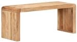 vidaXL Bank 110x38x46 cm Massivholz Akazie 323584