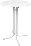 Beautissu Bellini Stehtisch &Oslash;80xH110cm Wei&szlig;