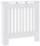vidaXL MDF Heizk&ouml;rperverkleidung Wei&szlig; 78 cm 325559
